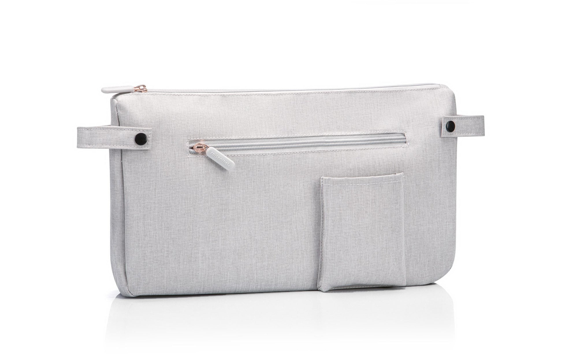 Reisenthel Stofftasche, rPET-Filz, Motiv Twist Sky Rose, 380×230×80 mm