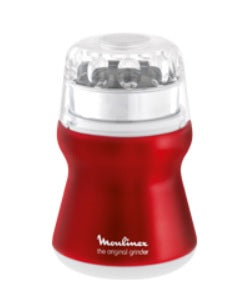 Moulinex Kaffeemühle AR1105 The Orig. Grin Red Ruby – 50 g, Schlagmahlwerk, 180 W – rot