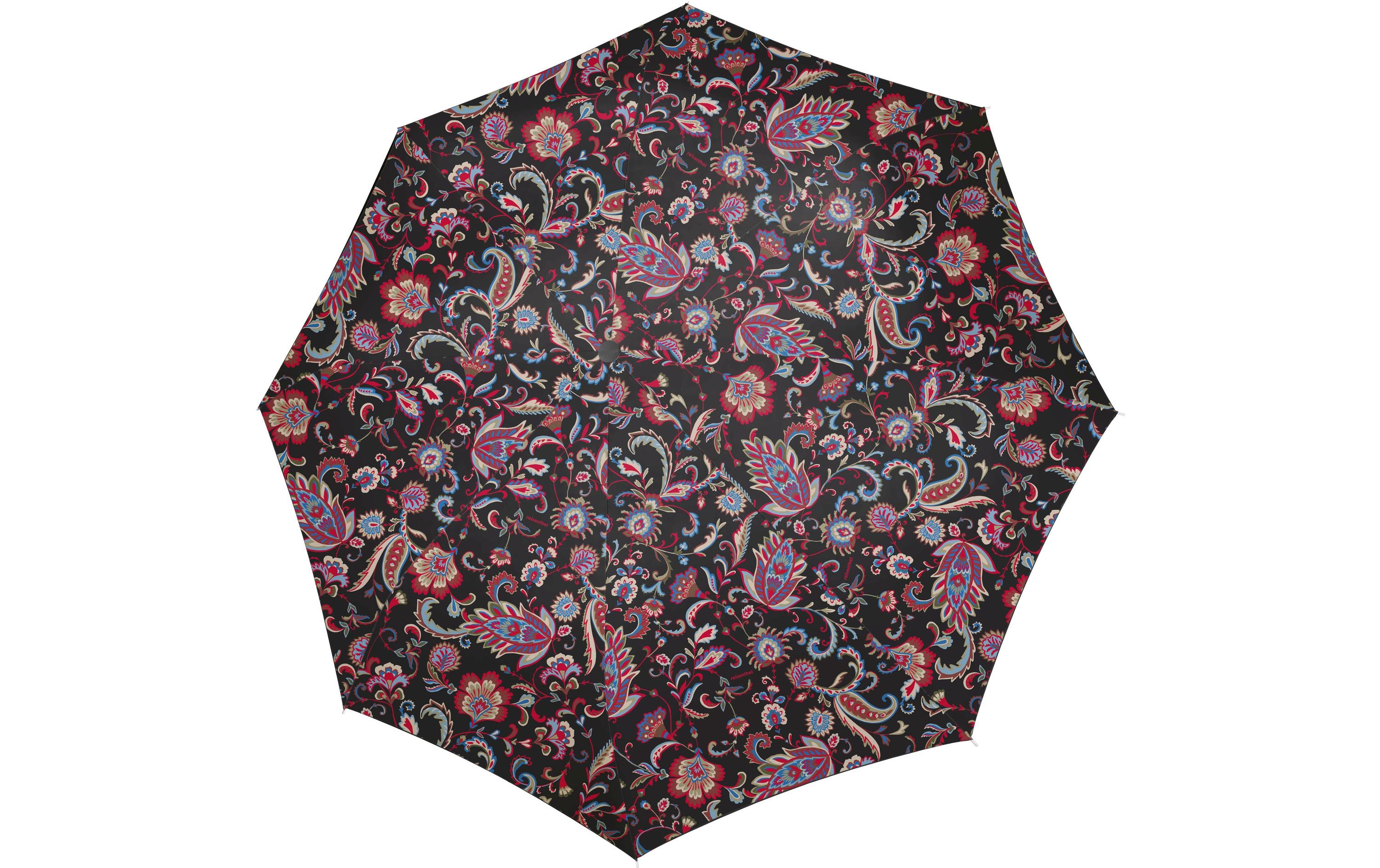 Reisenthel knirps Taschenschirm – Ø 99 cm, L 24 cm – Paisley Black