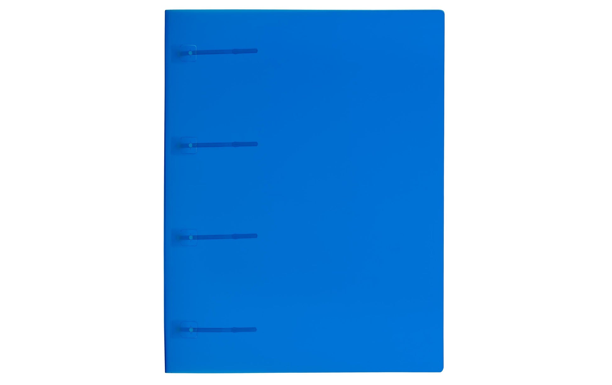 Kolma Schnellhefter easy XL – A4, Kunststoff, Blau, Fassungsvermögen 40 Zeigebuchtaschen