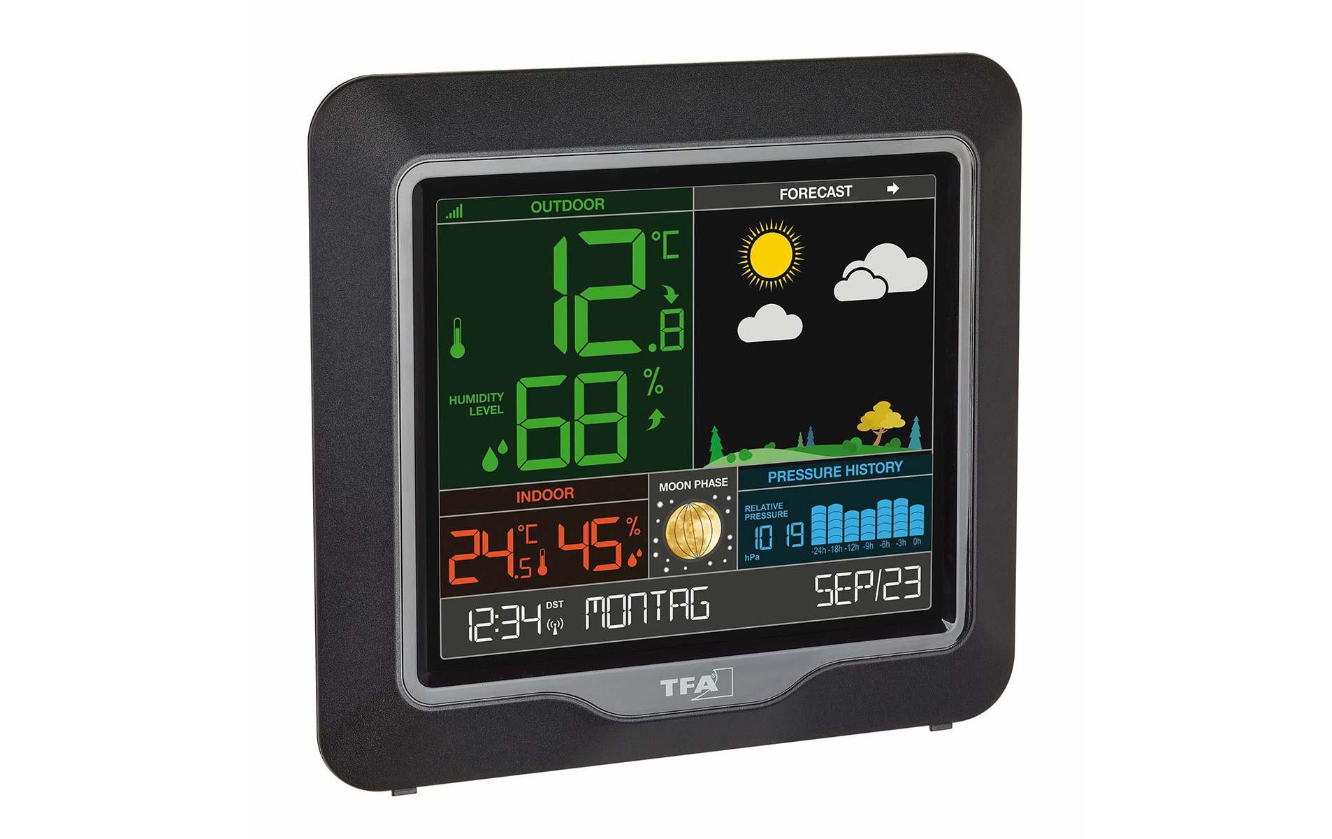 TFA-Dostmann SEASON Temperatur-/Feuchtesensor – 433 MHz, −40–60 °C, 10–99 %, Innen/Aussen