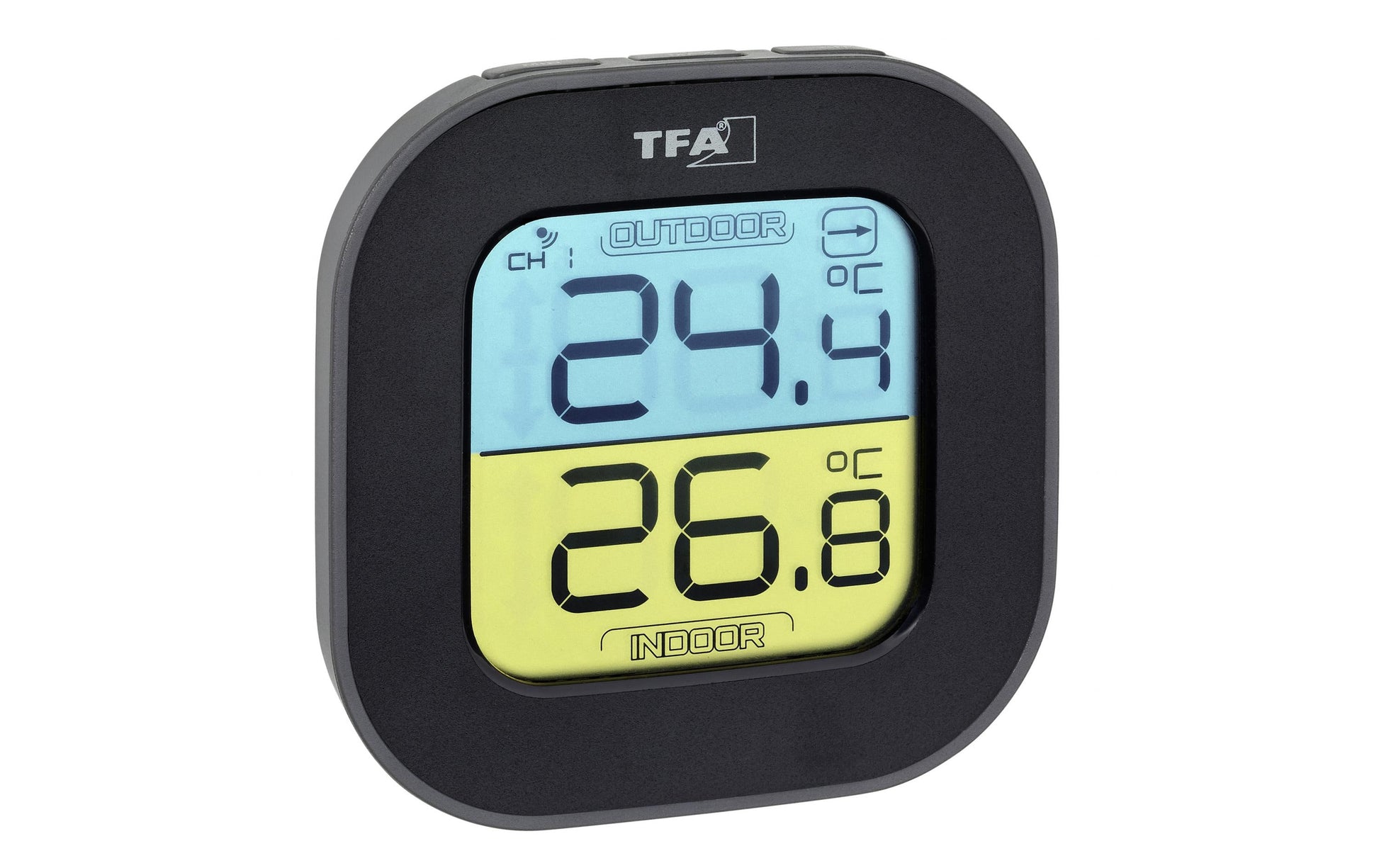 TFA-Dostmann FUN 30.3068.01 Temperatursensor – Kabellos, −40–60 °C, Innen/Aussen
