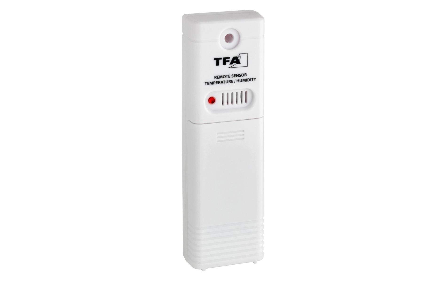 TFA-Dostmann SEASON Temperatur-/Feuchtesensor – 433 MHz, −40–60 °C, 10–99 %, Innen/Aussen