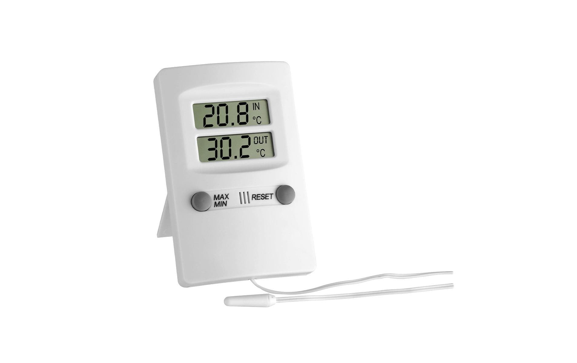 TFA-Dostmann 30.1009 Temperatursensor – −50–70 °C (Aussen), −10–50 °C (Innen)