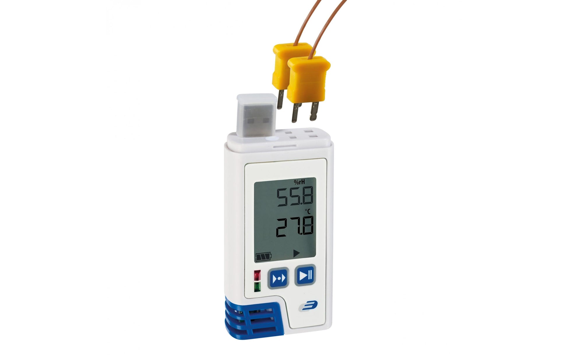 TFA Dostmann LOG 210 TC Temperatur-Datenlogger – Innen/Aussen, Freistehend
