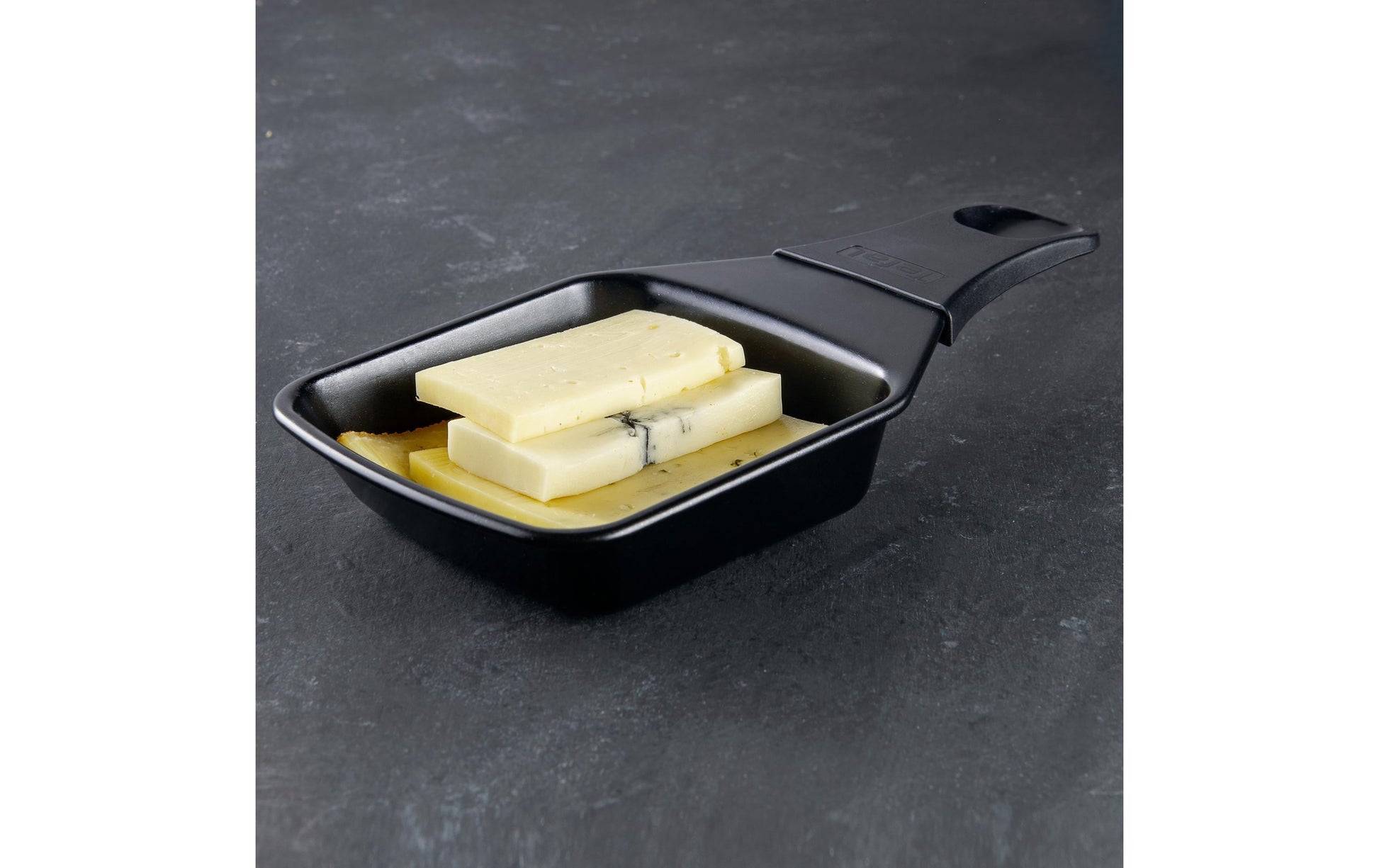 Tefal Raclette-Grill PR620DCH – 8 Personen, Steinplatte, 1350 W – Schwarz/Edelstahl