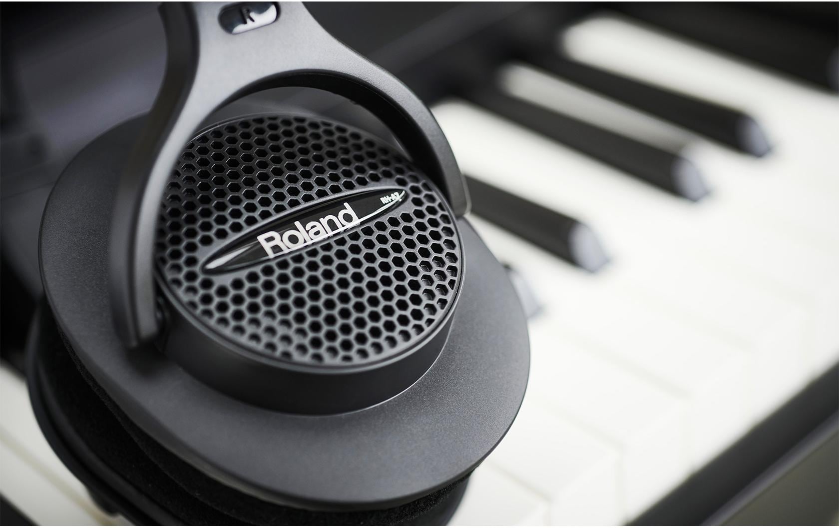 Roland RH-A7-BK – Over-Ear Studiokopfhörer – offen, 3,5 mm, 34 Ω – schwarz