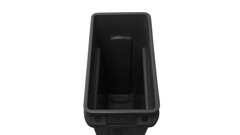 Rubbermaid Recyclingbox FG354060BLA – 87 l – Kunststoff, rechteckig – schwarz