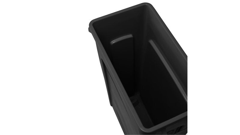 Rubbermaid Recyclingbox FG354060BLA – 87 l – Kunststoff, rechteckig – schwarz
