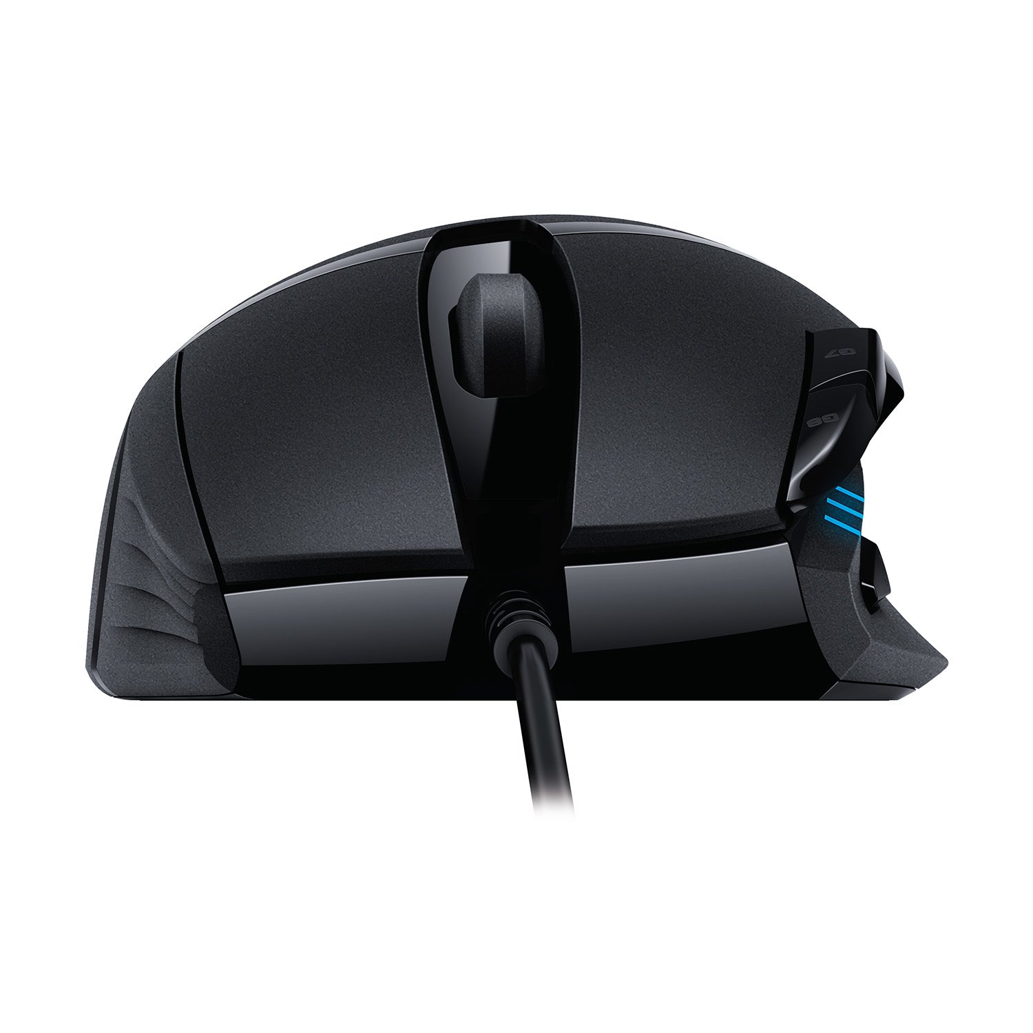 Logitech G G402 – Gaming-Maus – Kabelgebunden (USB‑A), 4000 DPI, RGB-Beleuchtung, rechts, Schwarz