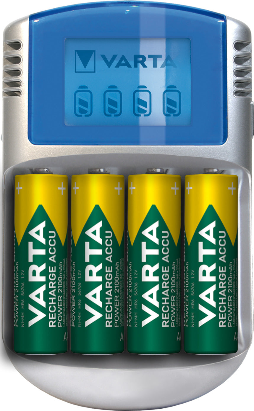 VARTA Ladegerät – LCD, Autoadapter