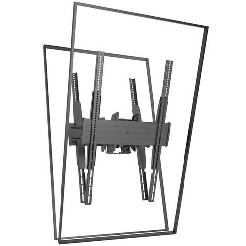 Chief Deckenhalterung – Back-to-Back – 32–60" – VESA 200×100 – bis 113,4 kg, neigbar, für 2 Displays – LCB1UP