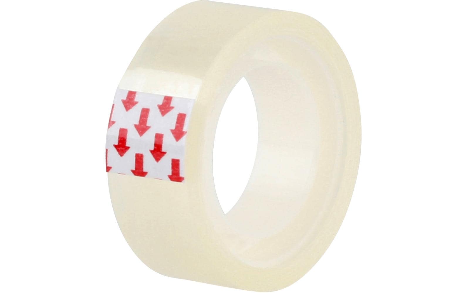 Buroline Klarer Klebefilm – 15 mm × 10 m, transparent, PP, wiederablösbar, 30 Stück