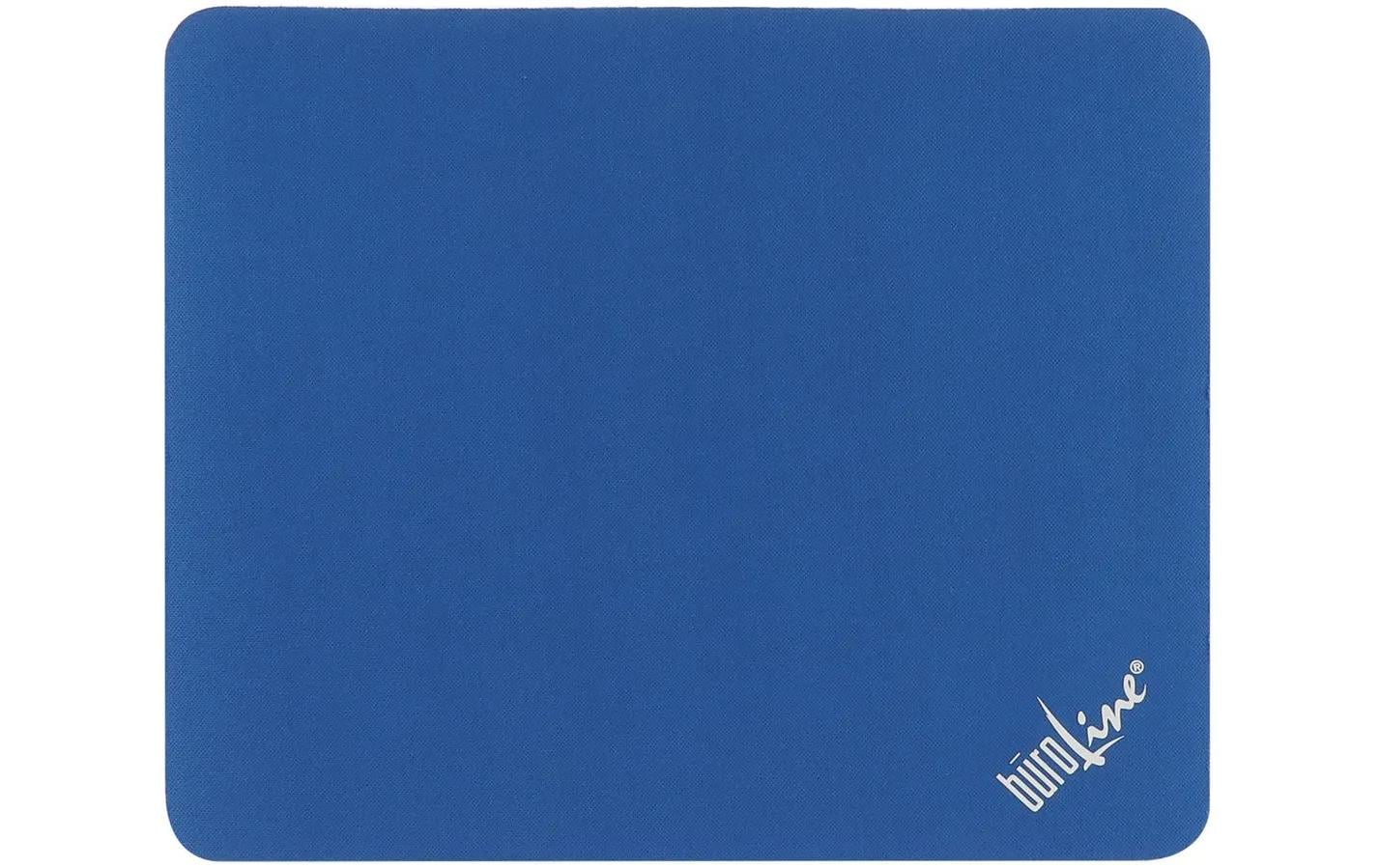 Buroline 663380 – Mauspad mit Handgelenkauflage – Textil – Blau – 219 × 180 mm – rutschfest