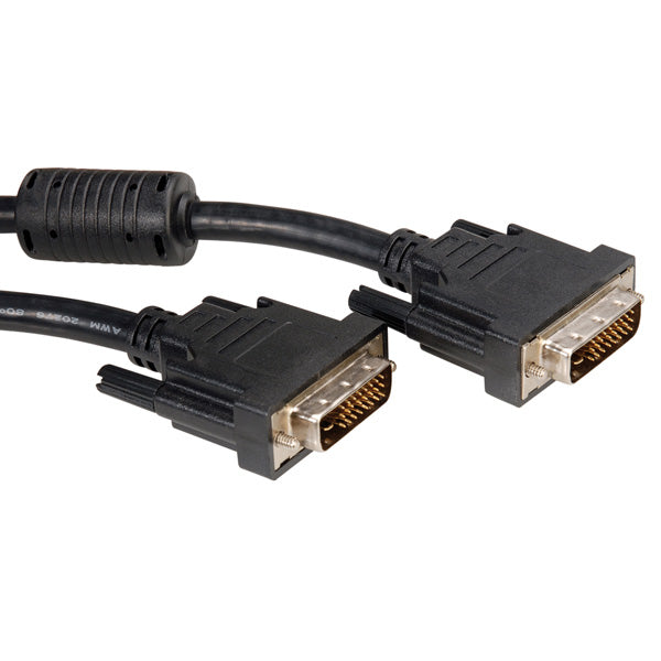 ROLINE DVI-D Dual-Link Kabel 2560×1600 – 2 m – verriegelbar