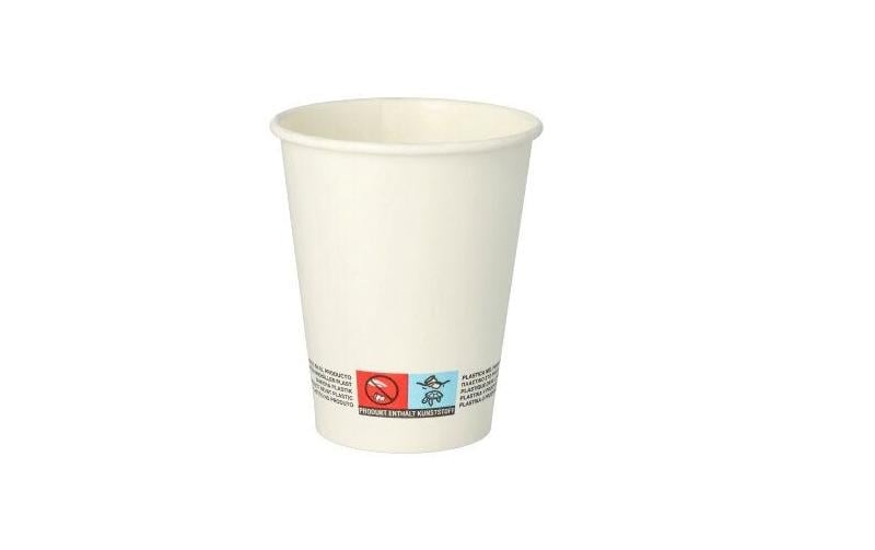Papstar Trinkbecher Papier, PLA-beschichtet – 2,0 dl – 50 Stk.