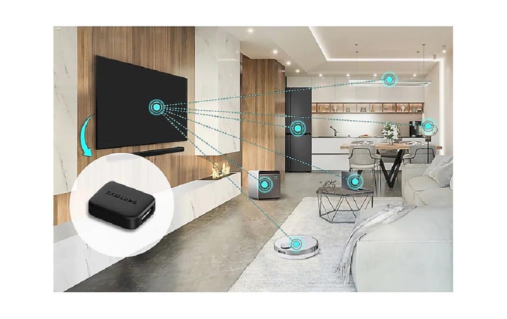 Samsung VG-STDB10A/XC Dongle – USB Typ-C, USB 2.0 – für Samsung-TVs (Line-Up 2022) – Schwarz