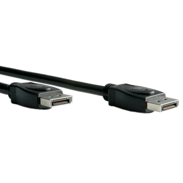 ROLINE DisplayPort Kabel DP 1.2 4K 60 Hz – 2 m – für Monitor, TV, Projektor