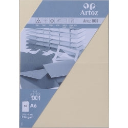 Artoz Klappkarten-Set – A5, 220 g/m² Papier, Grau – 6 Stk