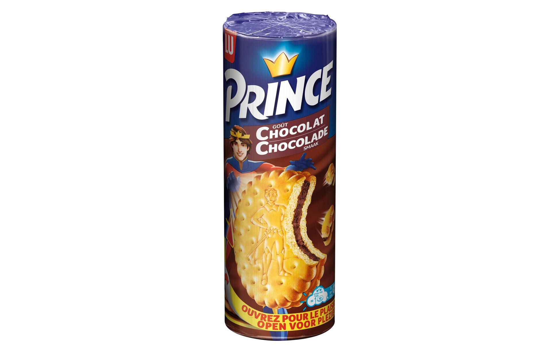 LU Prince Choco Rolle – Guetzli – Schokolade – 4 × 75 g