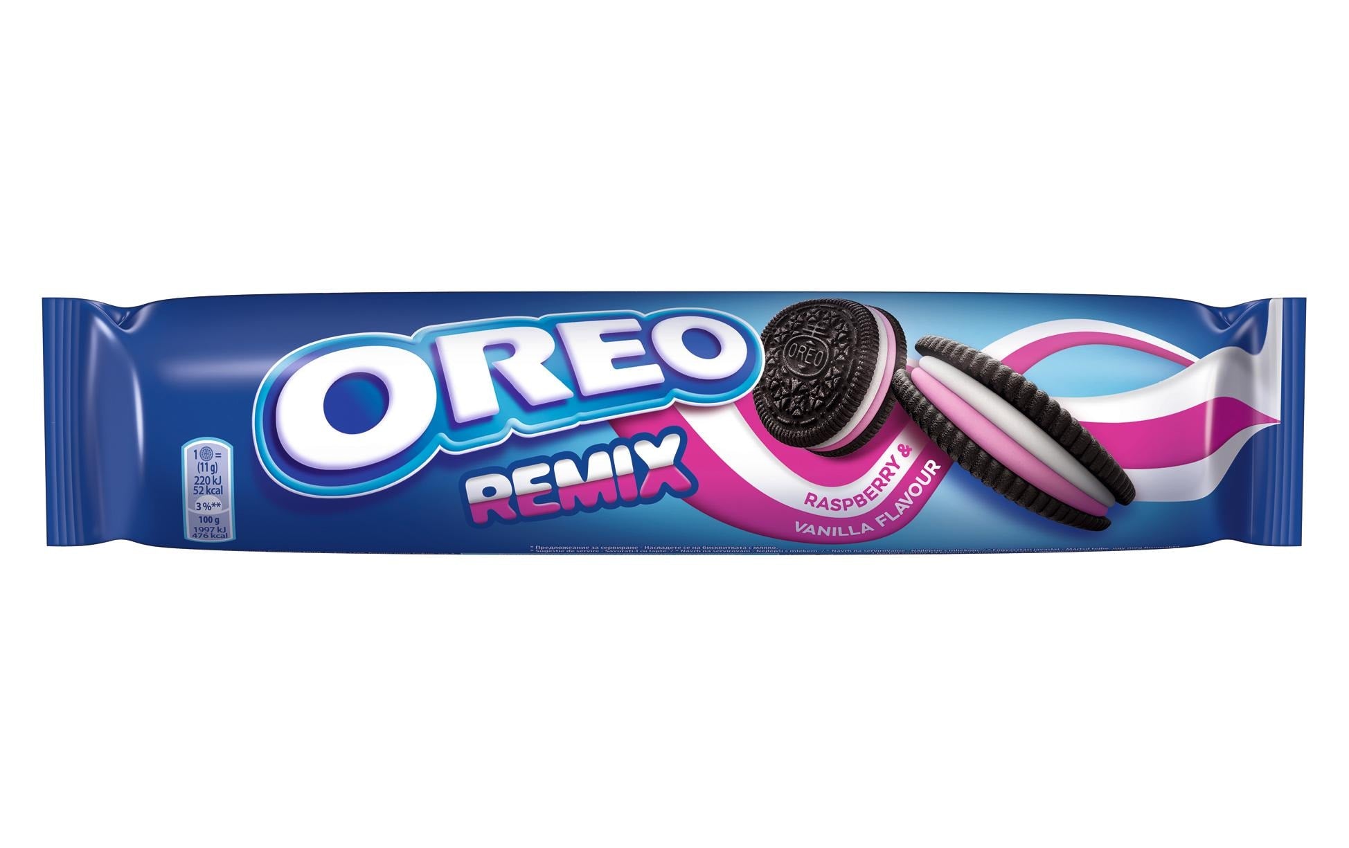 Oreo Remix Guetzli – Vanille & Himbeere – 157 g