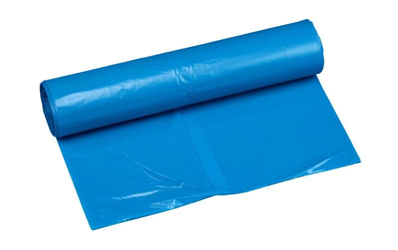 Papstar Kehrichtsack – 120 l, LLDPE, blau, 700 × 1'100 mm, 25 Stk