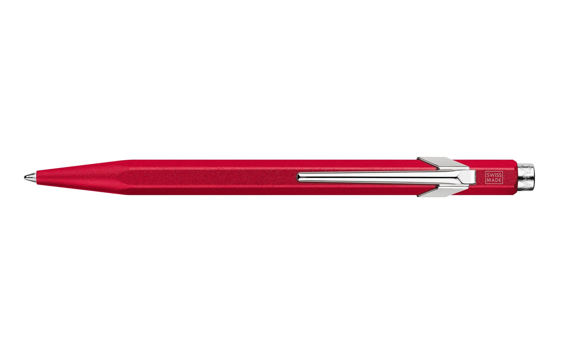 Caran d-Ache Caran d'Ache Kugelschreiber – Rot, Aluminium