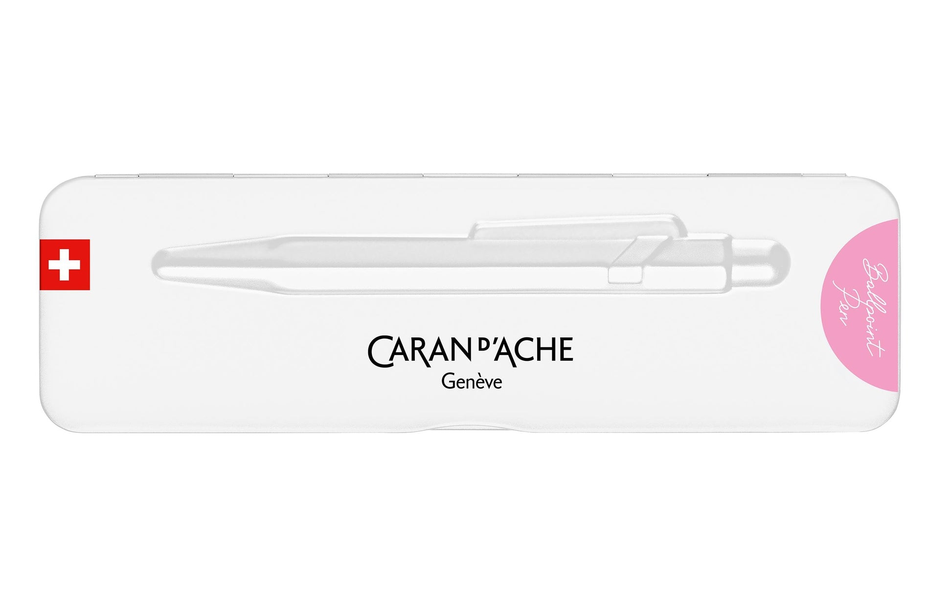 Caran d-Ache Kugelschreiber – Rosa, Aluminium