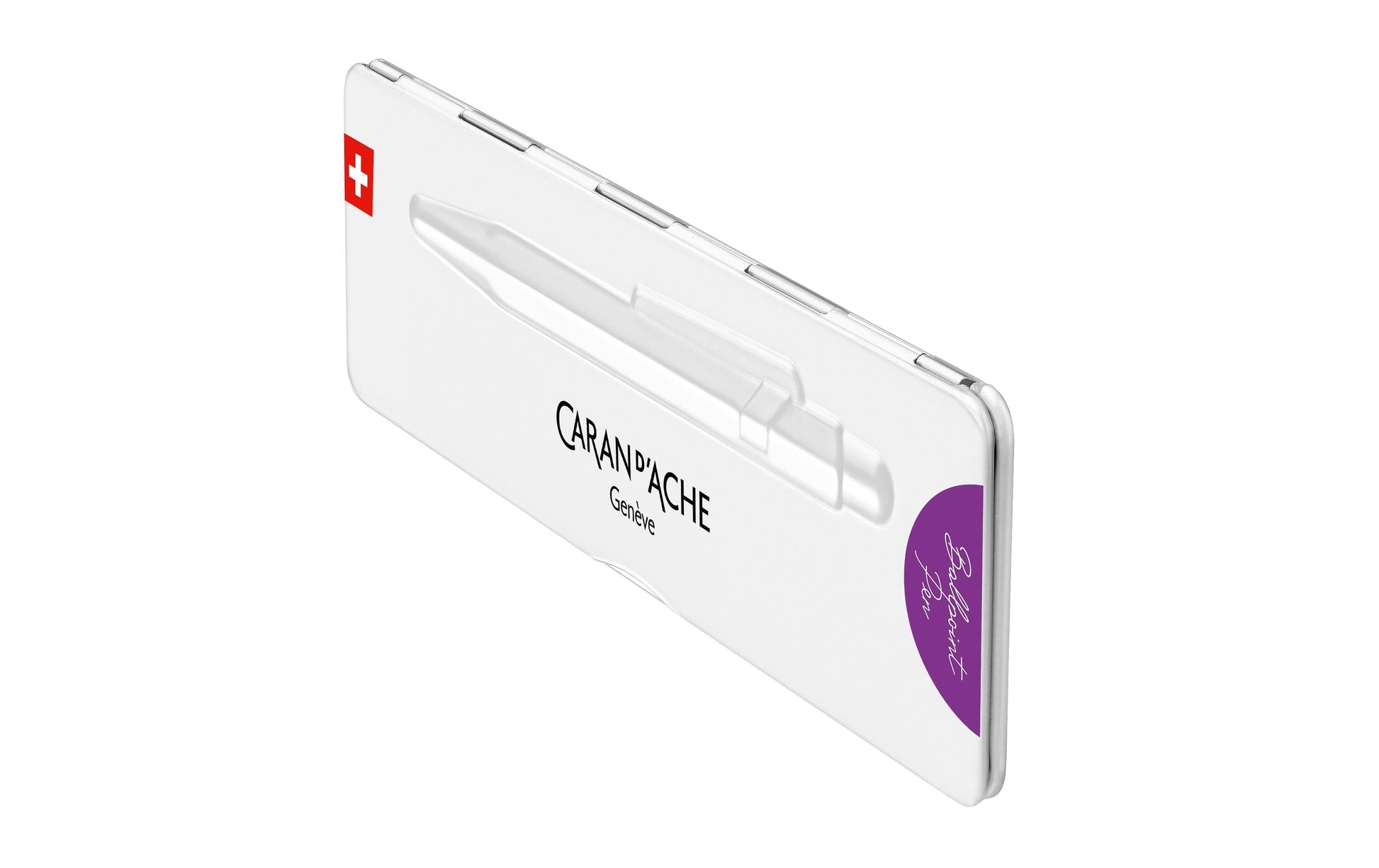 Caran d-Ache Caran d'Ache Kugelschreiber – Violett, Aluminium