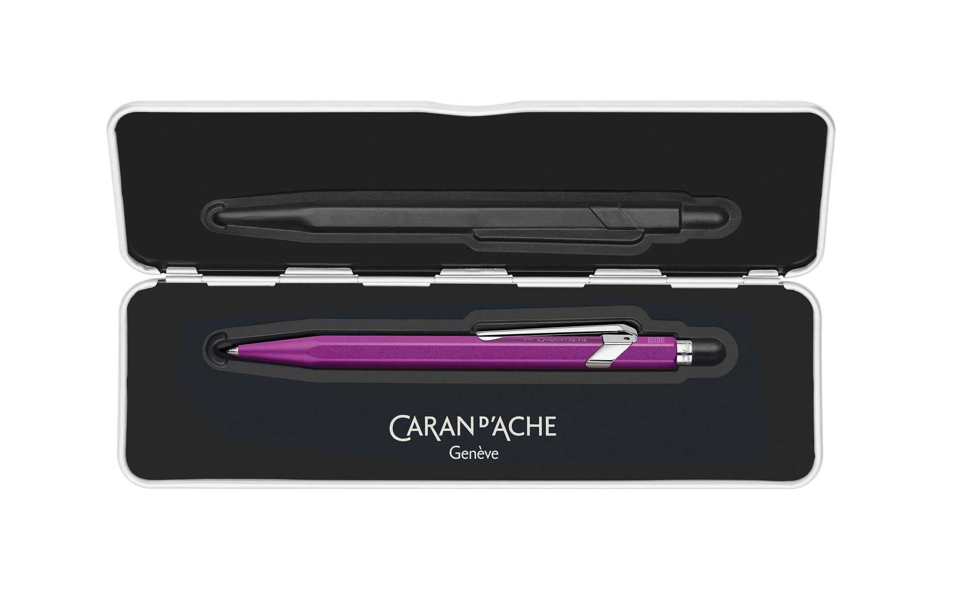 Caran d-Ache Caran d'Ache Kugelschreiber – Violett, Aluminium