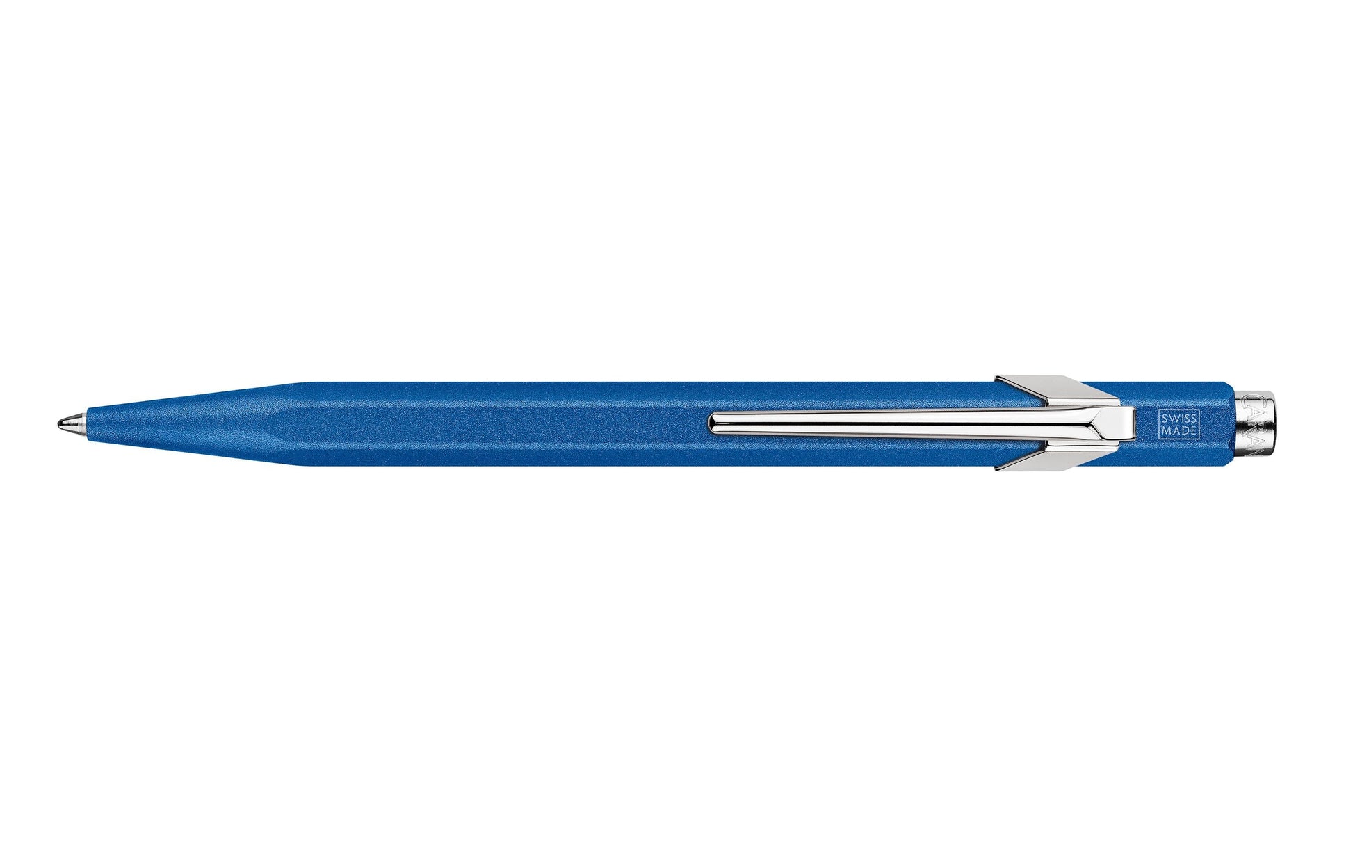 Caran d-Ache Caran d'Ache Kugelschreiber – Blau, Aluminium