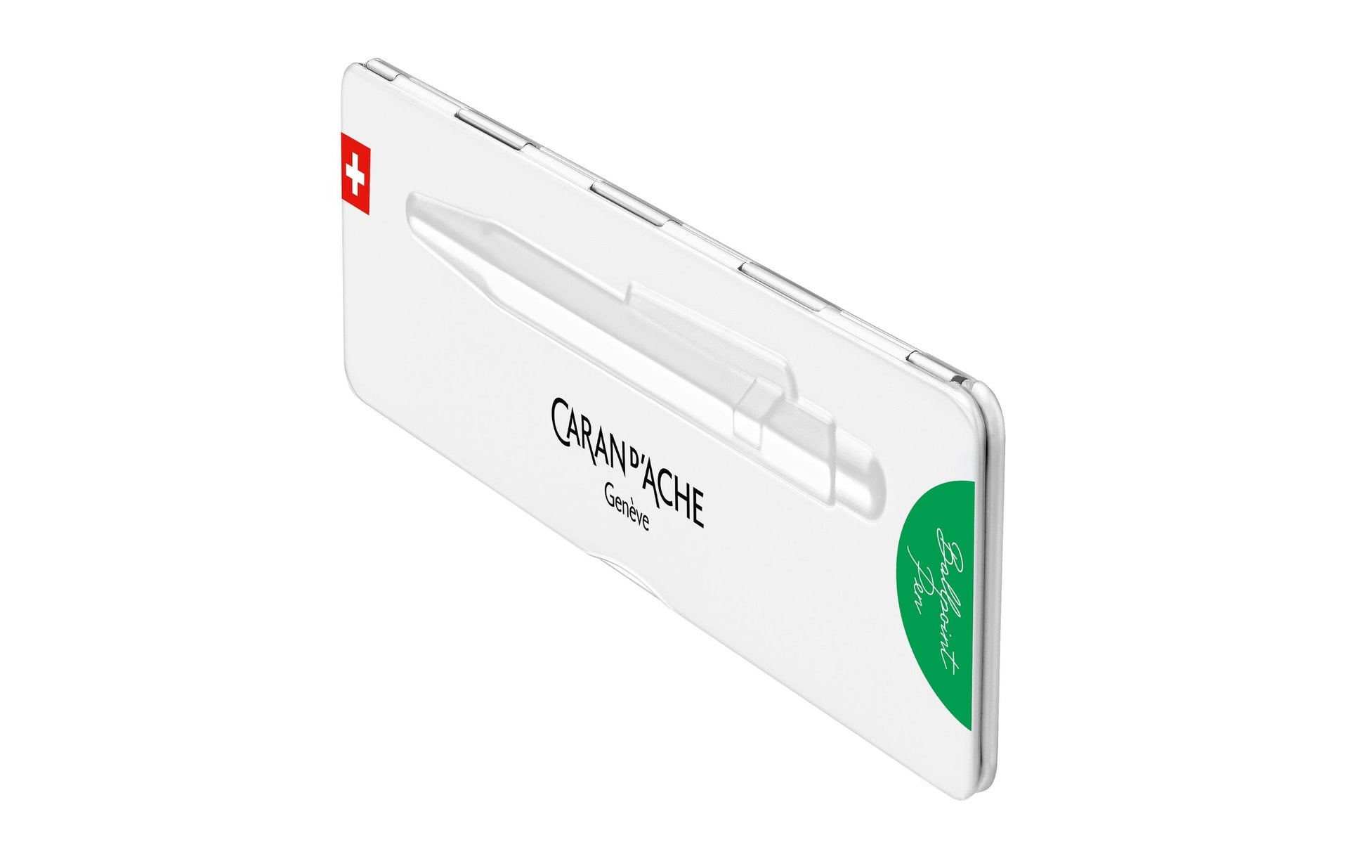 Caran d-Ache Kugelschreiber – Grün, Aluminium