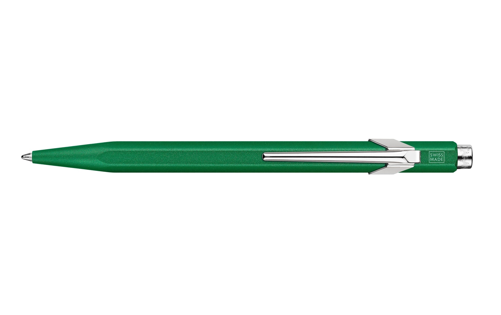 Caran d-Ache Kugelschreiber – Grün, Aluminium