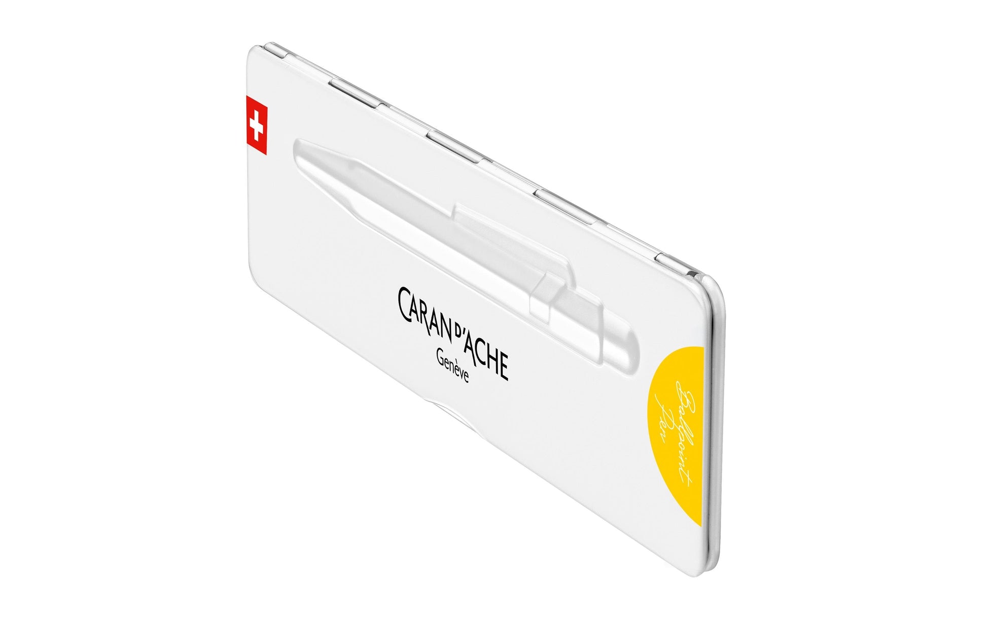 Caran d-Ache Kugelschreiber – Gelb, Aluminium