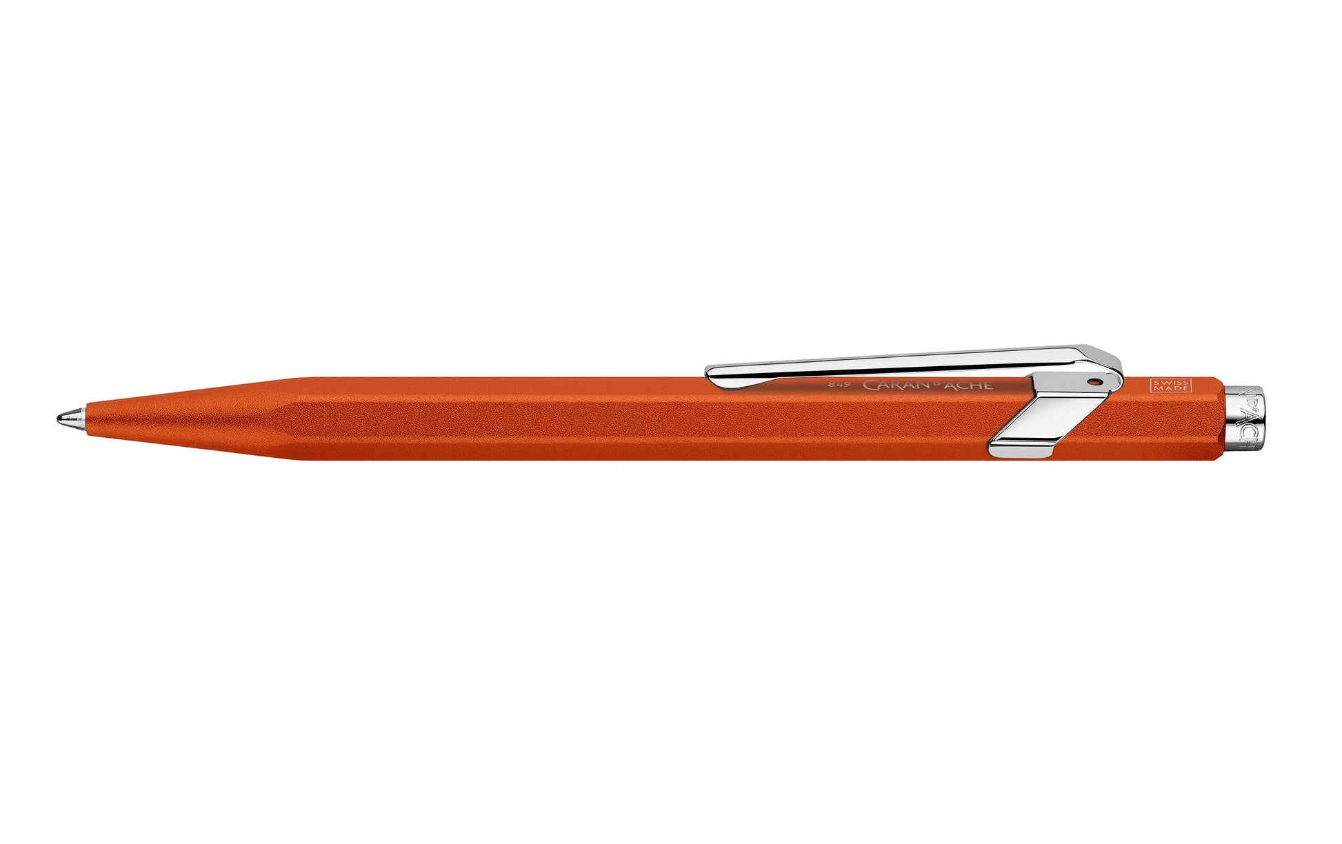 Caran d-Ache Caran d'Ache Kugelschreiber – Orange, Aluminium