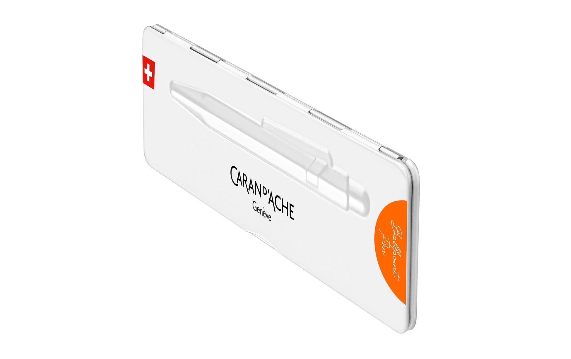 Caran d-Ache Caran d'Ache Kugelschreiber – Orange, Aluminium