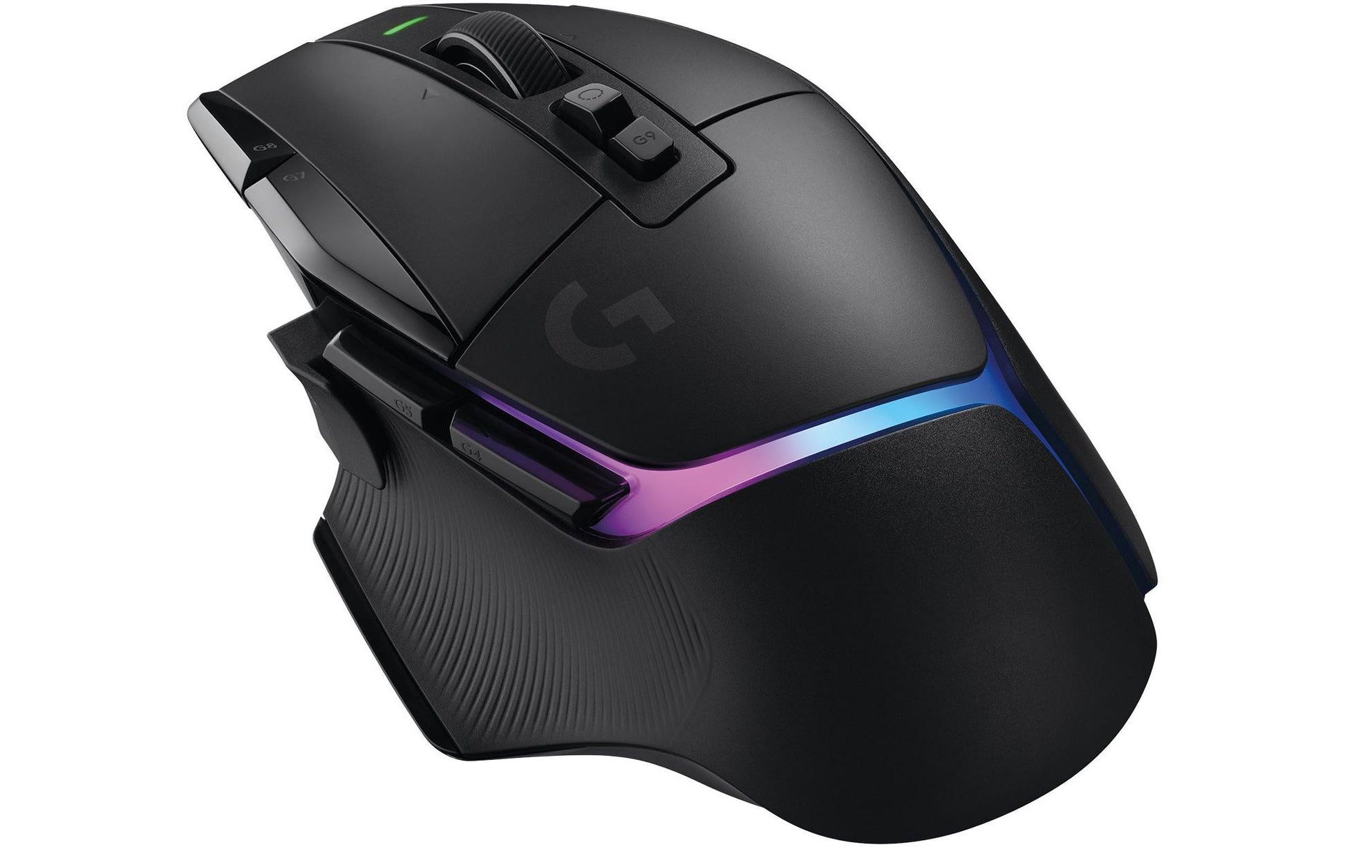 Logitech G G502 X PLUS – Gaming-Maus – Kabellos (2,4 GHz), 25600 DPI, RGB-Beleuchtung, rechts, Schwarz