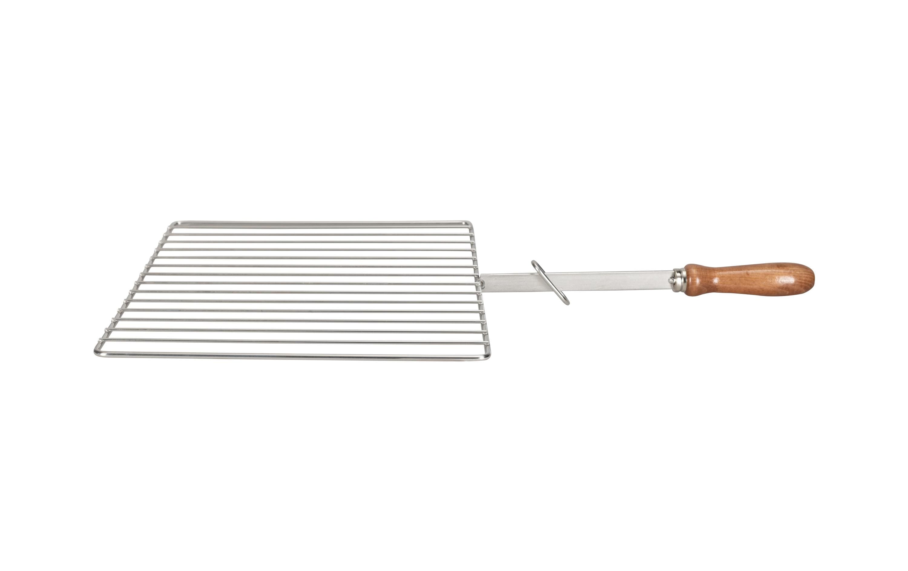 Nouvel Grillrost 42 cm, Holz, rechteckig, für Schwenkarmsystem 42 × 35 cm