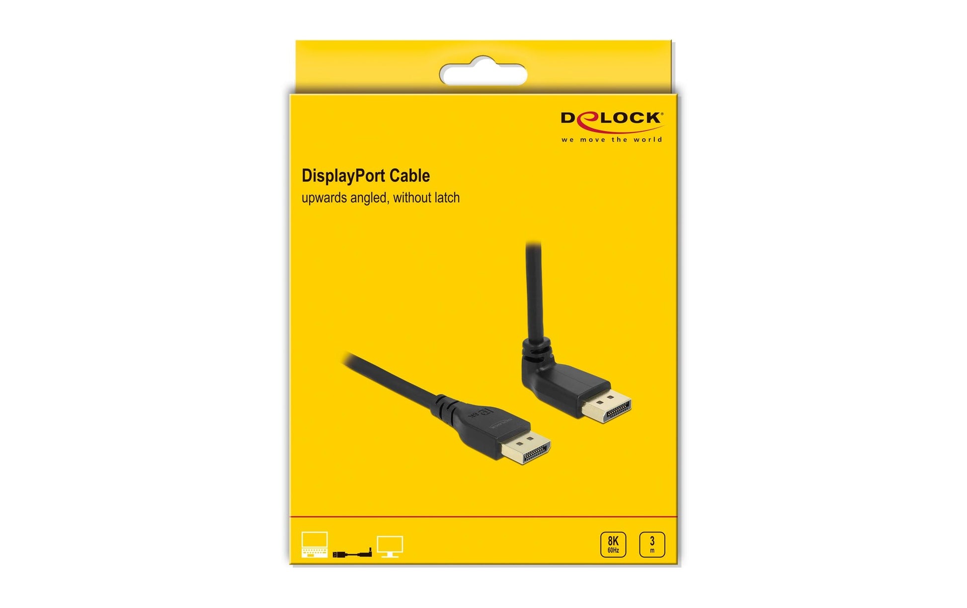 Delock DisplayPort Kabel DP 1.4 8K 60 Hz – 3 m