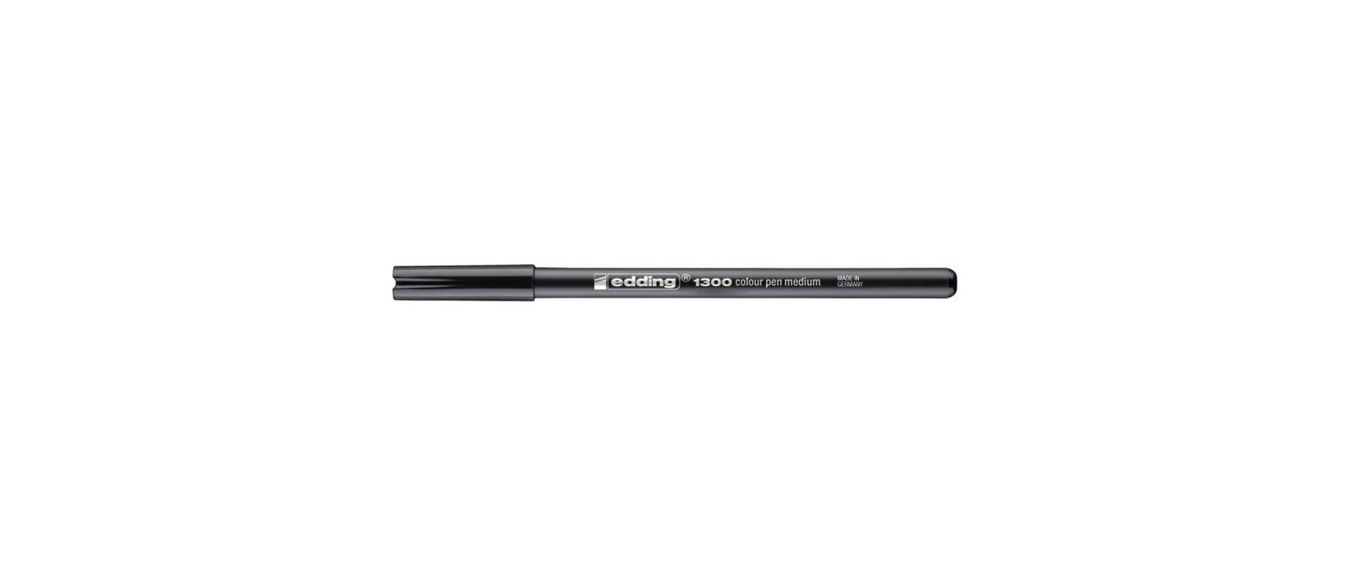 Edding 1300 Filzstift – 3 mm, schnelltrocknend, schwarz