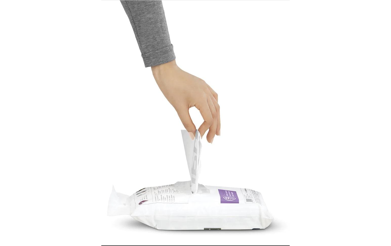 simplehuman Kehrichtsack CW0175 für Sensorabfalleimer – 60 l, mit Zugband, PE, weiss, 20 Stk