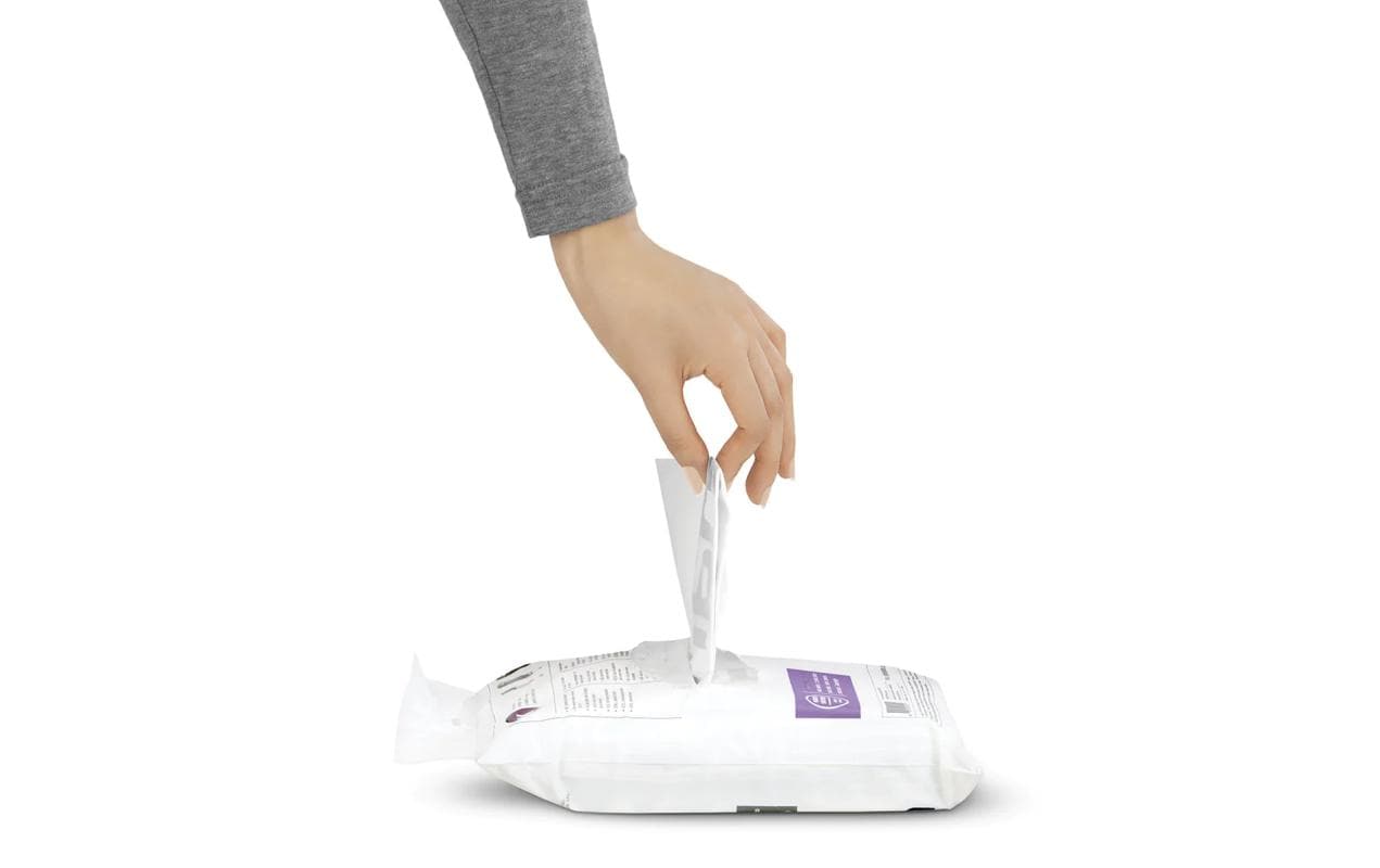 simplehuman Kehrichtsack – für Code Q, 50 l, mit Zugband, PE, weiss, 637 × 828 mm, 20 Stk