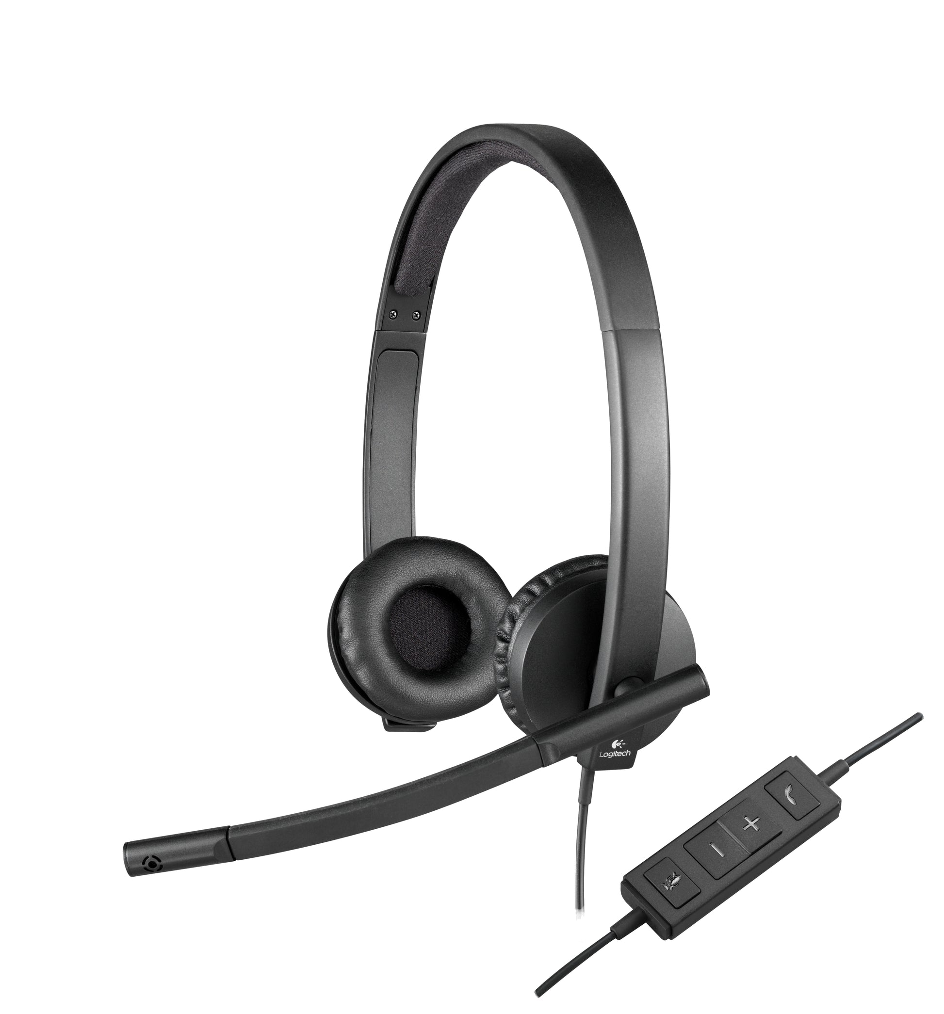 Logitech H570E – Stereo Headset – USB‑A
