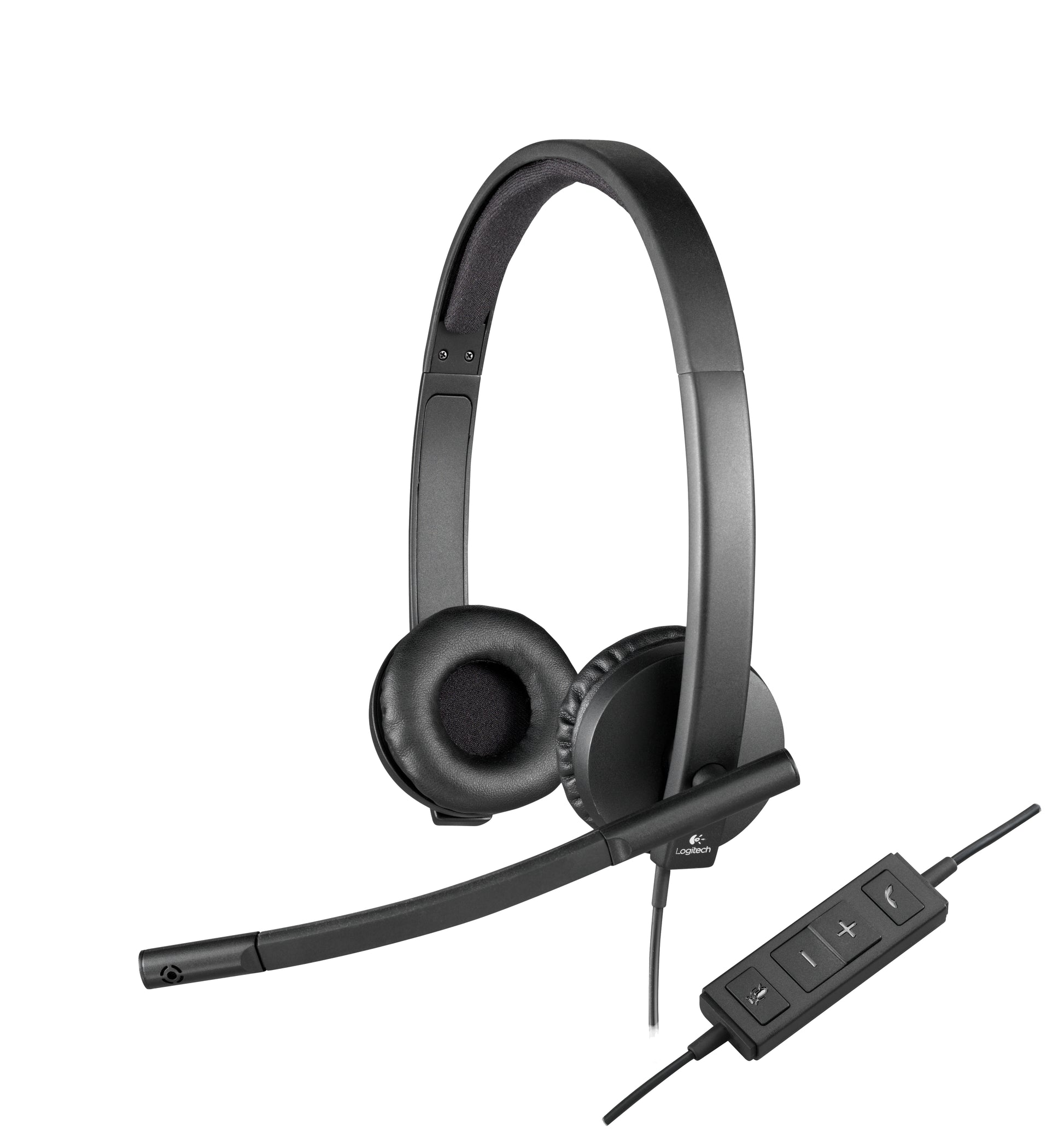 Logitech H570E – Stereo Headset – USB‑A
