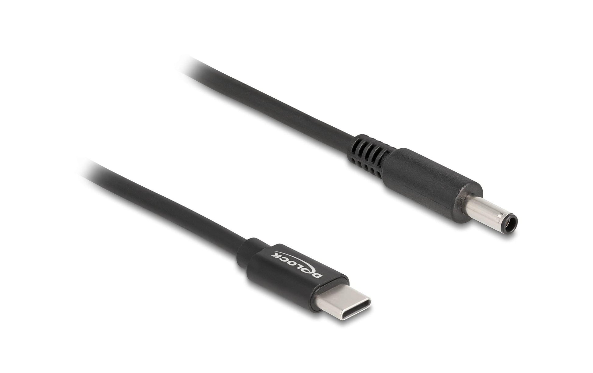 DeLOCK USB-C auf 4,5×3,0 mm Kabel – 1,5 m – Schwarz – für Dell