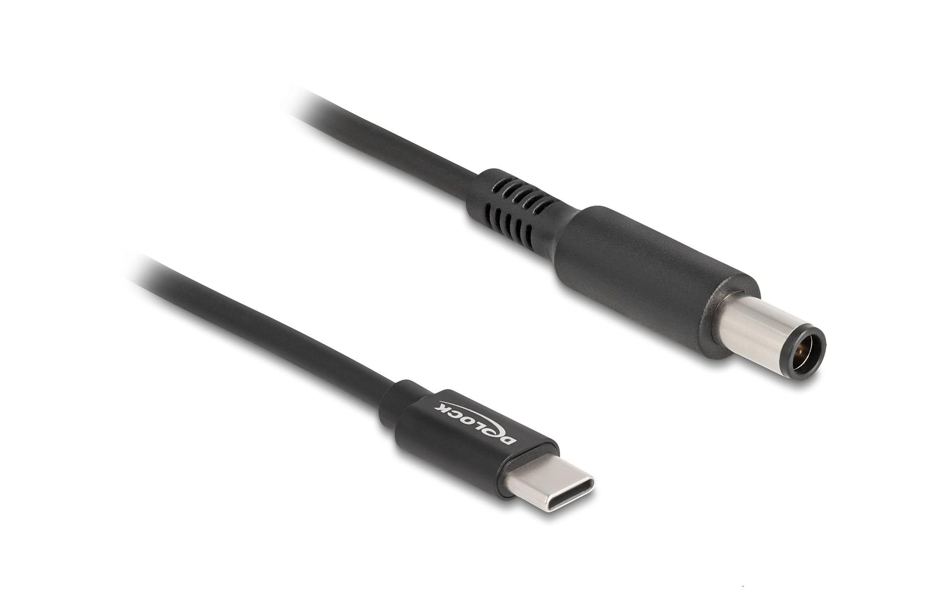 DeLOCK USB-C auf 7,4×5,0 mm Kabel – 1,5 m – Schwarz – für Dell