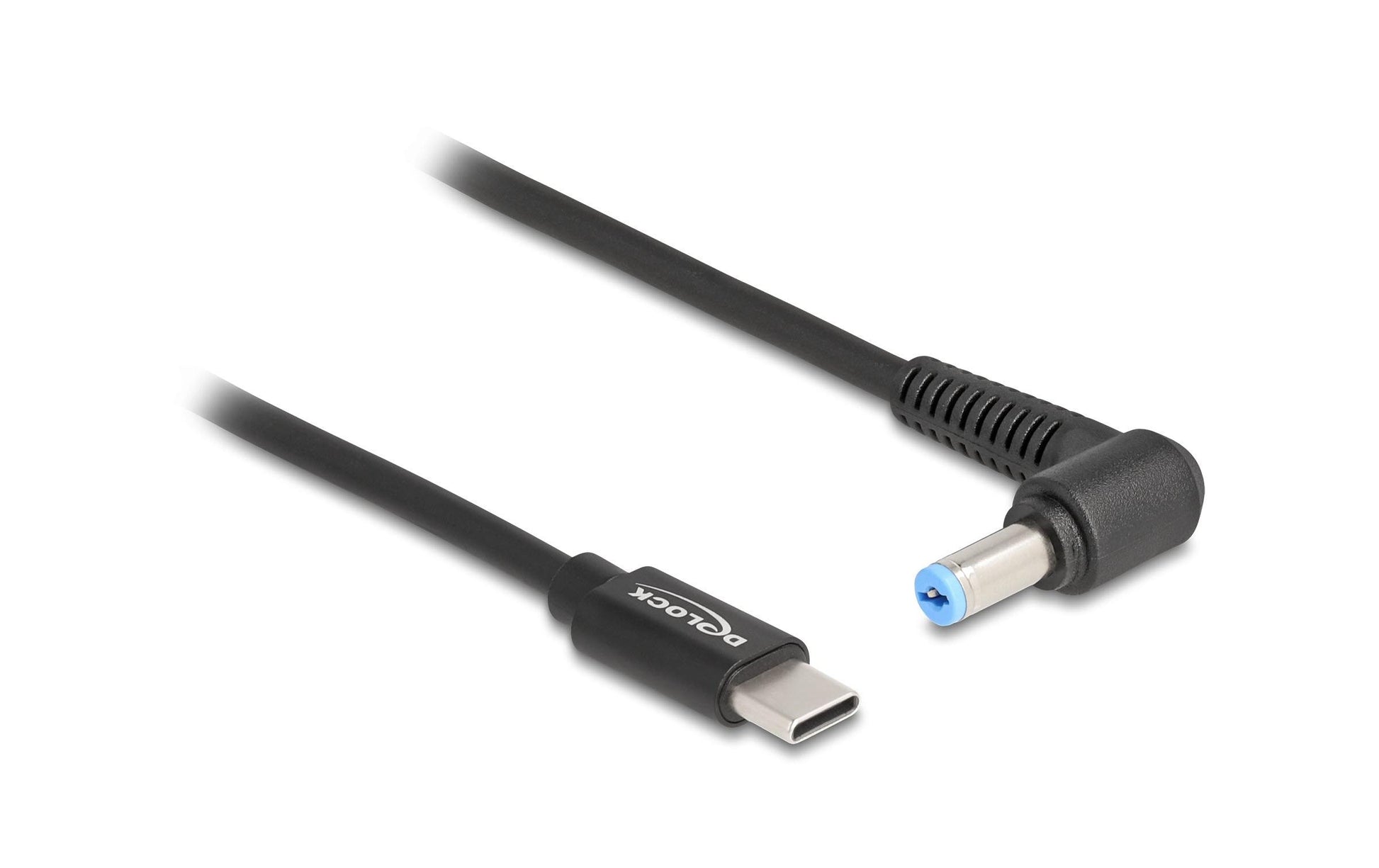 DeLOCK USB-C zu 5,5 × 1,7 mm Ladekabel – 1,5 m, 20 V – für Acer – Schwarz