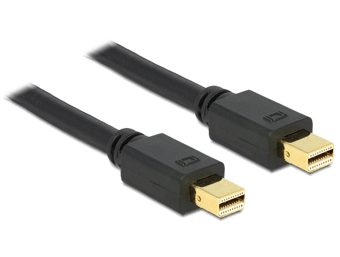DeLOCK Mini-DisplayPort Kabel DP 1.2 4K 60 Hz – 2 m