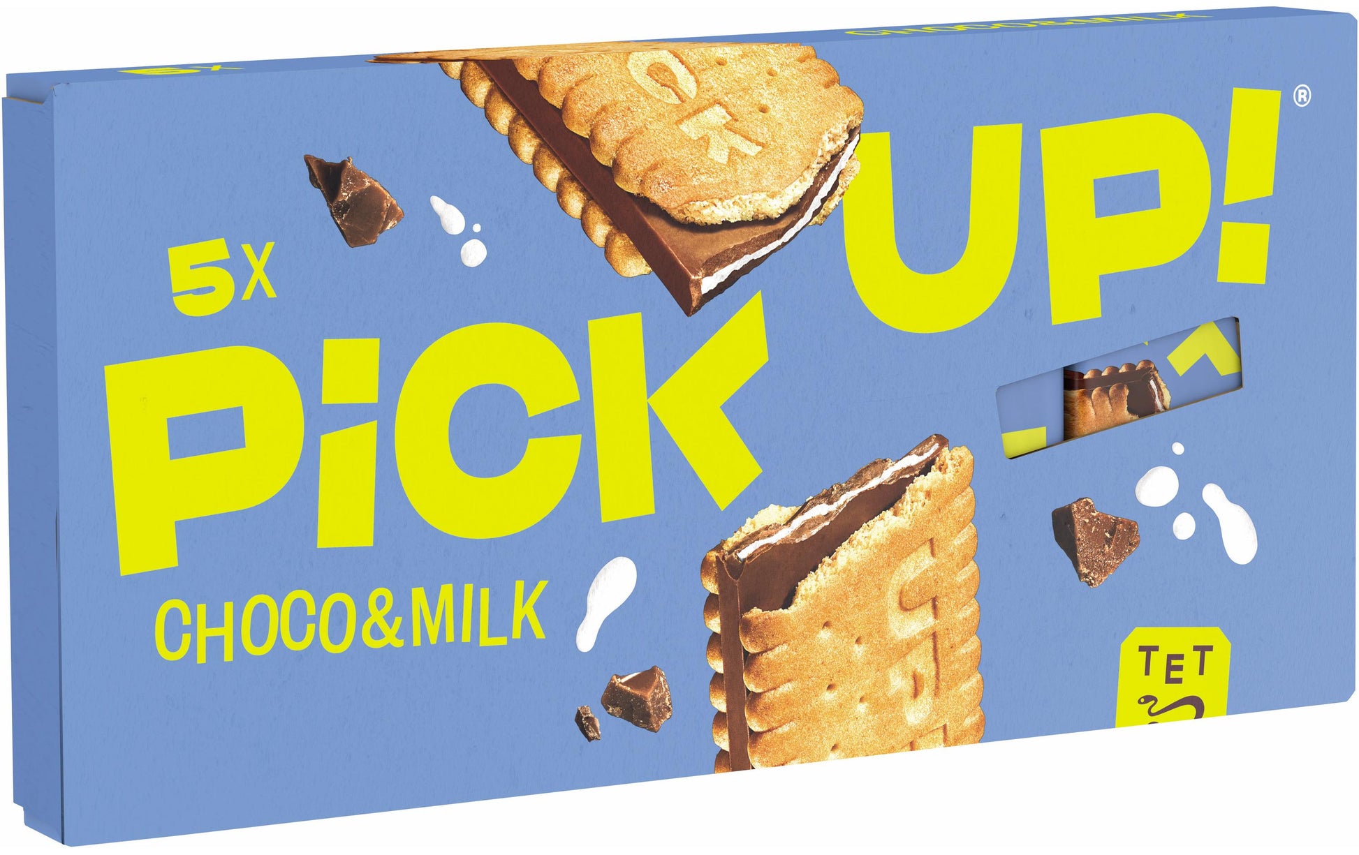 Bahlsen pick-up Guetzli – Schokolade & Milch – 5 × 28 g