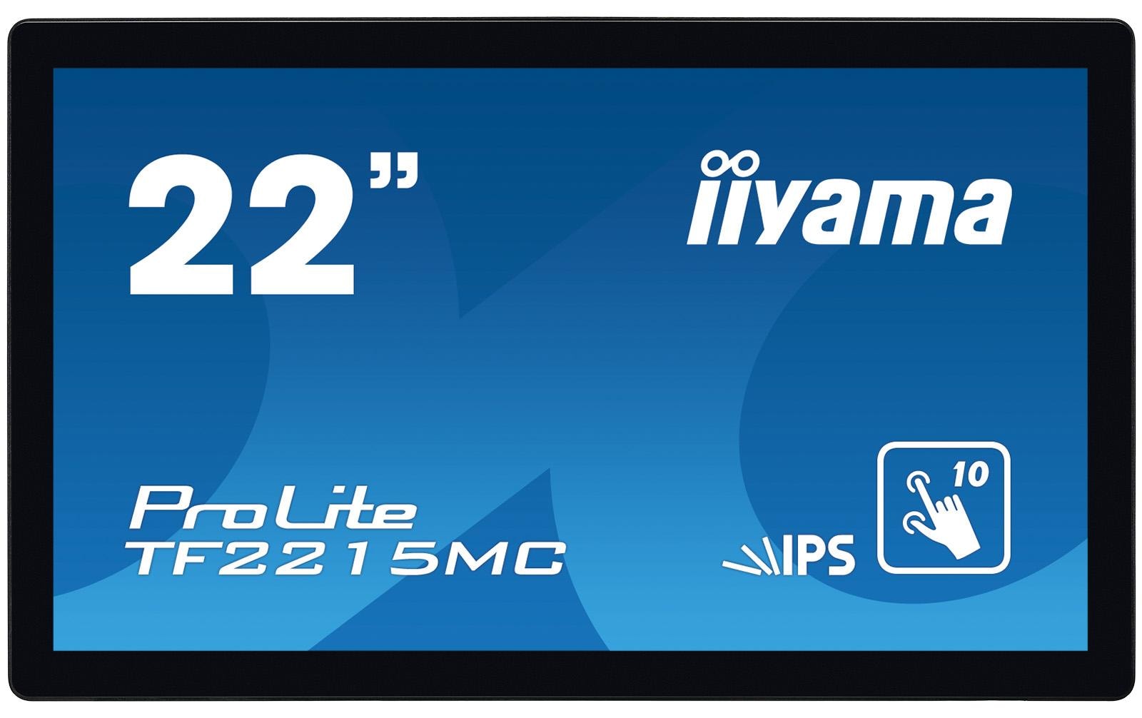 iiyama PROLITE Open Frame PCAP – Monitor, Touch (10-Punkt), Antifingerprint-Beschichtung, Bezelfreies Frontglas